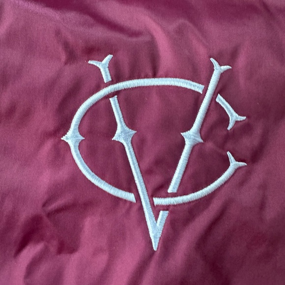 Cardinal Vidcon 9 Satin Bomber Varsity Jacket Size Large - Picture 5 of 9